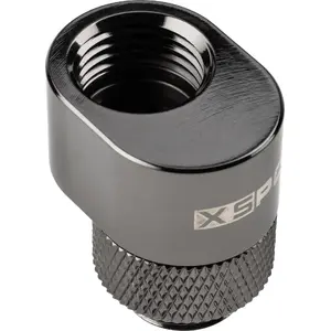 XSPC G1/4 rotējošs 7 mm nobīdes savienojums melnā hromā, XSPC