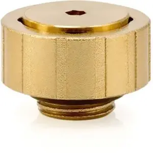 BitsPower Artemis manual air bleed valve G1/4" connection Stardust-Gold