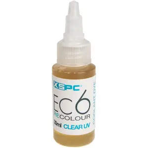 XSPC Barwnik EC6 ReColour Dye UV transparent 30 ml - coolant dye for PC water cooling systems