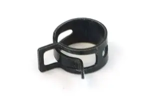 Spring hose clamp Alphacool 68084, black, brass construction, spring clamp for hoses