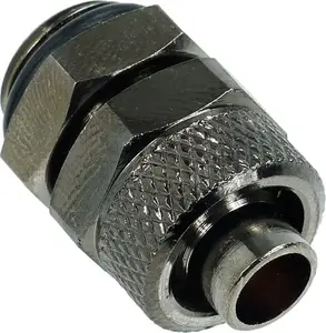 Alphacool adapter 1/4" to 11/8mm black nickel plated 62112