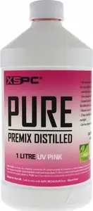 Coolant liquid XSPC Pure Coolant 1 L — pink UV-reactive cooling fluid for PC liquid cooling