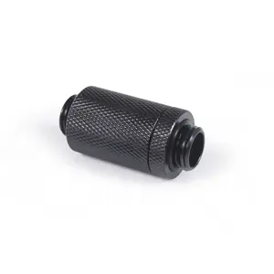 Крепление для радиатора Alphacool ES D-Plug, латунь, чёрное, диаметр 2 см, вес 54 г