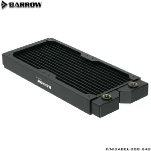 Radiator 240 mm Hardware Labs Dabel-28b — 240 mm length, black finish