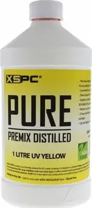 Liquid coolant XSPC Pure Coolant 1 L — yellow UV-reactive