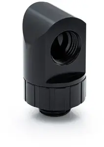 90° Rotary Fitting BitsPower Artemis BPM-AT90R-MB, matte black