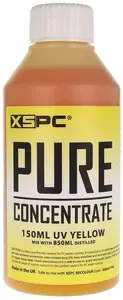 XSPC dzesēšanas šķidruma koncentrāts 150 ml — dzeltena UV-reaktīva šķidruma PC ūdens dzesēšanai