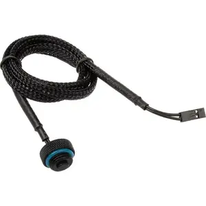 XSPC G1/4″ Stop Plug with Temperature Sensor, 50 cm Cable, Black