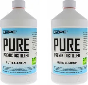 XSPC Pure Coolant 1 L — caurspīdīgs UV gatavs dzesēšanas šķidrums datora ūdens dzesēšanai