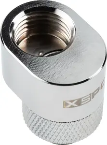 Compression rotary offset fitting XSPC G1/4 7mm offset, chrome