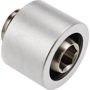 Šļūtenes savienotājs OPTIMUS Optimus Flex Anschluss 16/10 mm, alumīnijs, sudrabots