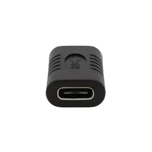 USB-C to USB-C gender changer cable ProXtend JAB-6988719 Black, female-to-female adapter