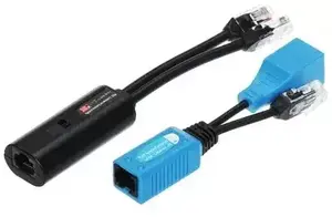 No name AD-UTP-2W/WG-V2 adapter set — 2× RJ45 to 1× RJ45, network cable adapter