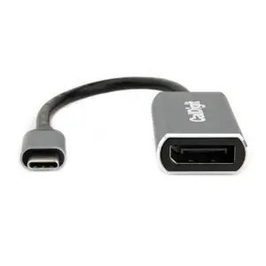 Video cable adapter CalDigit USBC-DP14 — USB Type-C to DisplayPort, 0.205 m, black/grey