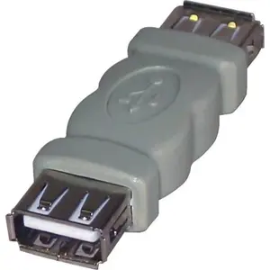 Adapter USB Logo 68041 — USB A (2.0) female to USB A (2.0) female, 0 m, gray