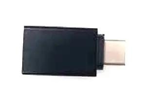 Cable gender changer BARCO R9861595 — USB‑A to USB‑C adapter, Black