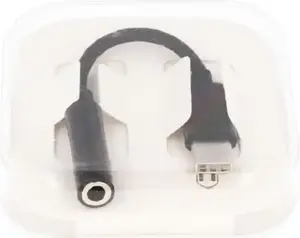 Адаптер USB — USB-C с разъёмом 3,5 мм, No name модель 53099-uniw, чёрный