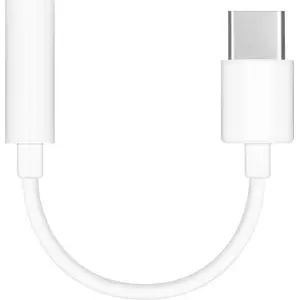 Adapter HUAWEI CM20 USB-C to 3.5 mm jack, white — USB-C to 3.5mm audio adapter
