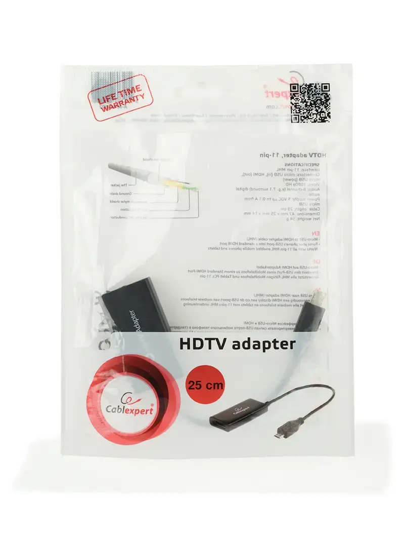 USB-графический адаптер GEMBIRD A-MHL-003 Photo 5