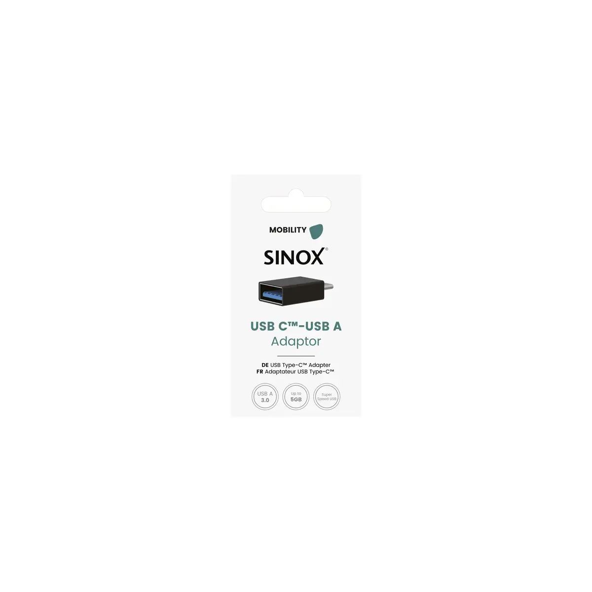 Sinox USB-C to USB-A adapter SOE06020 Photo 3