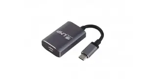 USB graphics adapter LMP 16138 — max resolution 3840×2160, aluminium housing, black
