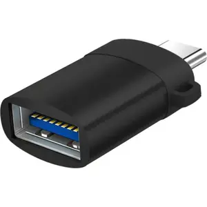 USB adapter Mozos ASM-4 USB-C to USB A, black