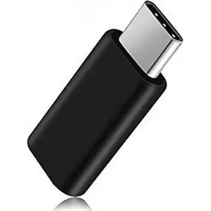Adapter USB Partner Tele.com PA-30 USB-C to microUSB Black