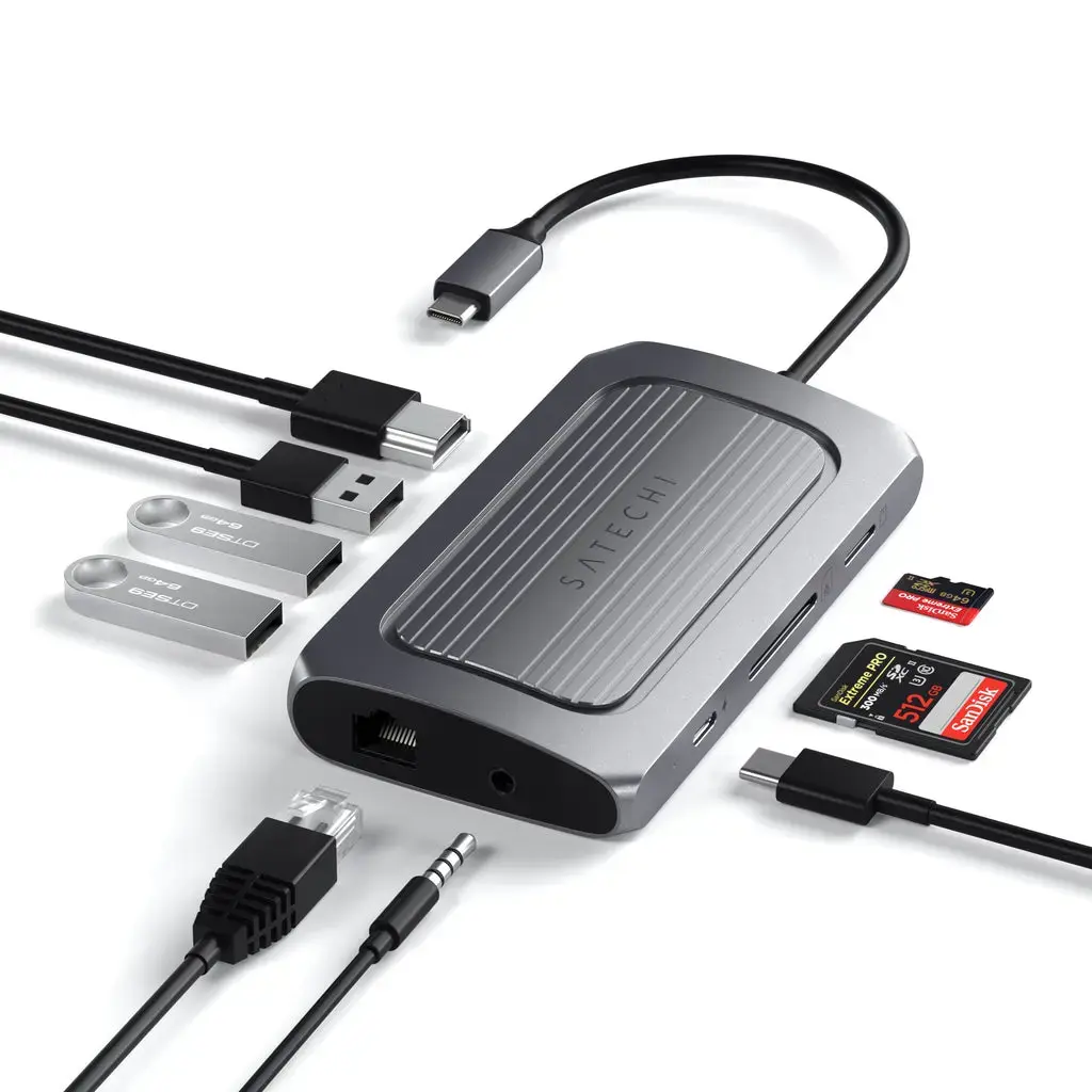 Satechi ST-U4MA3M док-станция USB Type-C Photo 4