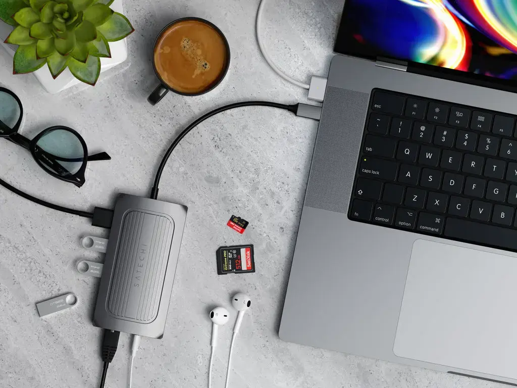 Satechi ST-U4MA3M док-станция USB Type-C Photo 7