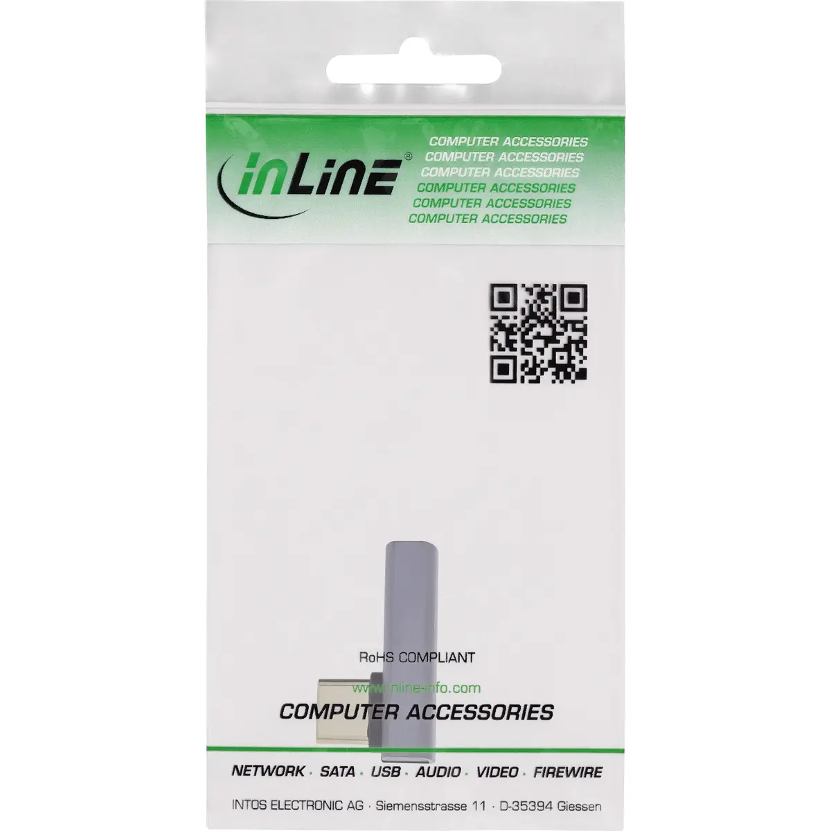 EATON USB4 leņķa adapters USB-C, alumīnijs, pelēks Photo 3