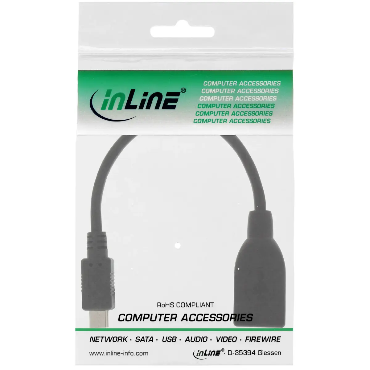 Intos Micro USB OTG кабель Micro-B — USB-A Photo 3