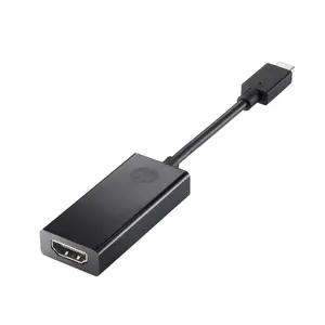 USB-C to HDMI 2.0 adapter HP — USB Type-C connector, Black, 111.2×44.2×17.1 mm