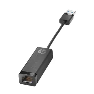 Адаптер USB 3.0 — Gigabit RJ45 G2, HP; проводной Ethernet, интерфейс USB, чёрный