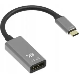 Adapter USB Zenwire USB-C to DisplayPort, gray, model 0000000308