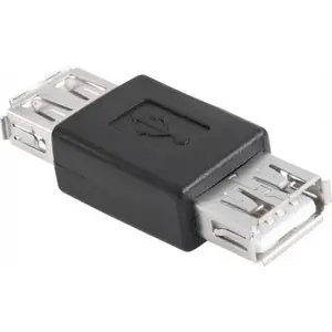 Adapteris USB uz USB, No name ZLA0615, melns