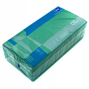 Paper napkins aha: Serwetki AFH AHA 2-ply 1/4 fold 33x33 cm 250 pcs green