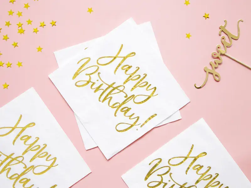 Paper napkins PartyDeco SP33-79-008-019 Photo 4