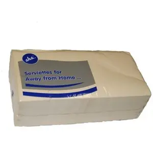 Paper napkins aha: AFH AHA 2-ply 33x33 cm quarter-fold 250 pcs champagne
