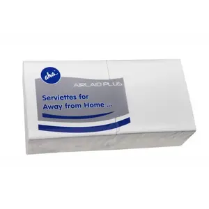 Paper Napkins aha: AFH AHA 2-ply 1/4 fold 33×33 cm 250 pcs white
