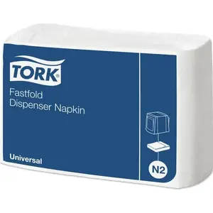 Tork Fastfold N2 white dispenser napkins - 10933