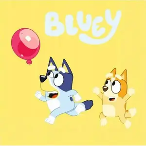 Paper napkins PartyDeco Bluey 33 x 33 cm, 16 pcs