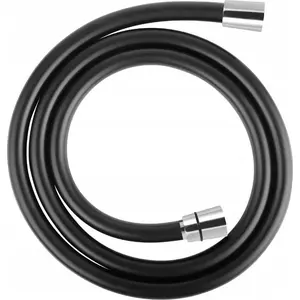 Shower hose FERRO W43, 1500 mm PVC black, flexible shower connection