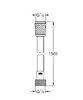GROHE Relexaflex Chrome shower hose Photo 2
