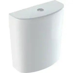 Встроенный бачок GEBERIT Selnova, насадной 36,5×39×16,5 см, двухрежимный слив, боковое подключение воды