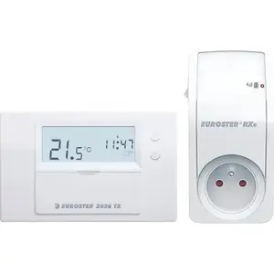 Heating controller Euroster 2026 TXRX with socket (model E2026TXRXG)