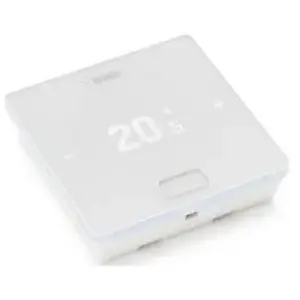 Комнатный регулятор REHAU NEA SMART 2.0 HBW — беспроводной настенный термостат