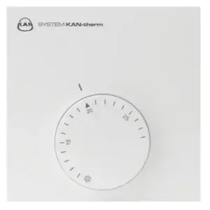 Istabas termostats KAN-therm BASIC+ 230 V, apkures vadība