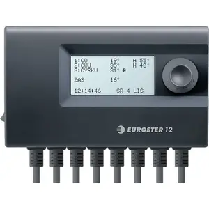 Heating controller Euroster E12 — programmable room thermostat, model E12
