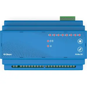 DIN-rail Wired Relay Module TECH-STEROWNIKI PS-08M 230 – single-channel blue, 230 V