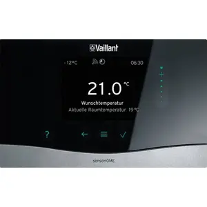 Room thermostat Vaillant VRT 380f sensoHOME — wireless radio room regulator (0020260956)